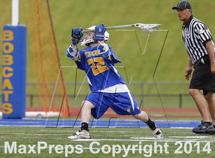 Thumbnail 2 in Bacon Academy vs. Brookfield (CIAC Class S 1st Round) photogallery.
