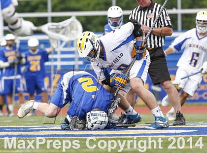 Thumbnail 2 in Bacon Academy vs. Brookfield (CIAC Class S 1st Round) photogallery.