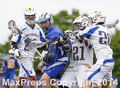 Thumbnail 2 in Bacon Academy vs. Brookfield (CIAC Class S 1st Round) photogallery.