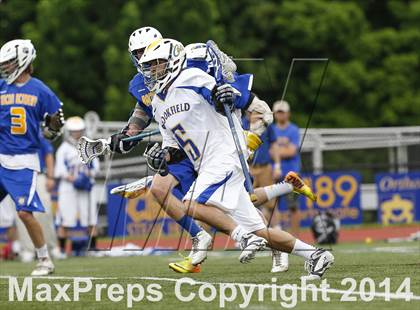Thumbnail 2 in Bacon Academy vs. Brookfield (CIAC Class S 1st Round) photogallery.