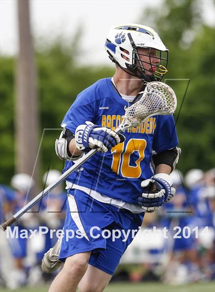 Thumbnail 2 in Bacon Academy vs. Brookfield (CIAC Class S 1st Round) photogallery.