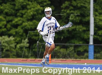 Thumbnail 2 in Bacon Academy vs. Brookfield (CIAC Class S 1st Round) photogallery.