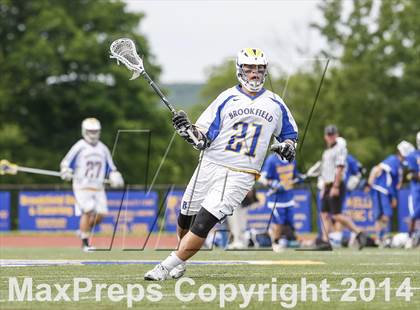 Thumbnail 1 in Bacon Academy vs. Brookfield (CIAC Class S 1st Round) photogallery.