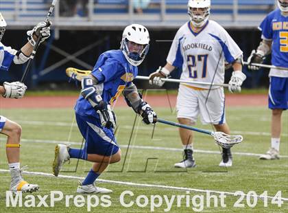 Thumbnail 3 in Bacon Academy vs. Brookfield (CIAC Class S 1st Round) photogallery.