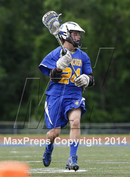 Thumbnail 1 in Bacon Academy vs. Brookfield (CIAC Class S 1st Round) photogallery.