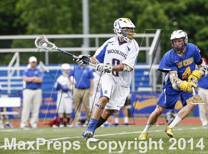Thumbnail 3 in Bacon Academy vs. Brookfield (CIAC Class S 1st Round) photogallery.