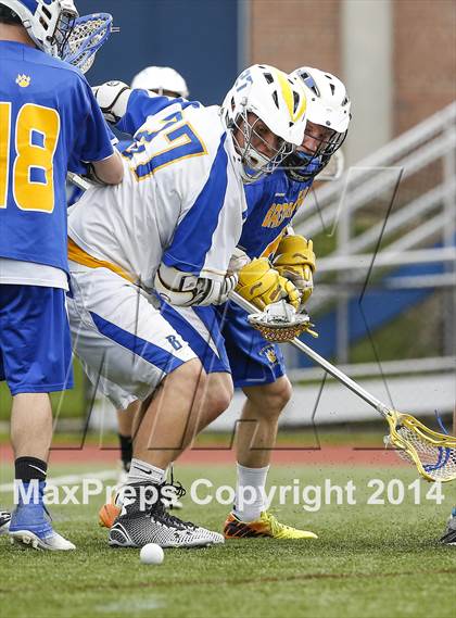 Thumbnail 2 in Bacon Academy vs. Brookfield (CIAC Class S 1st Round) photogallery.