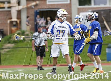 Thumbnail 1 in Bacon Academy vs. Brookfield (CIAC Class S 1st Round) photogallery.