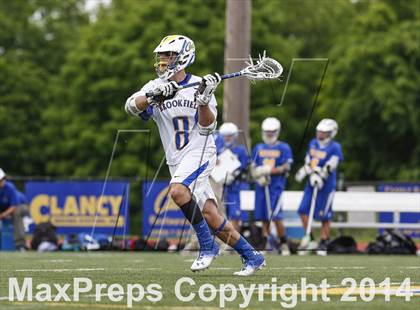 Thumbnail 2 in Bacon Academy vs. Brookfield (CIAC Class S 1st Round) photogallery.