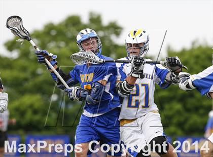 Thumbnail 1 in Bacon Academy vs. Brookfield (CIAC Class S 1st Round) photogallery.