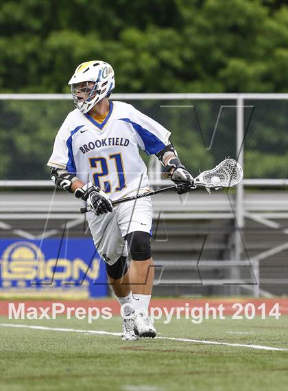 Thumbnail 1 in Bacon Academy vs. Brookfield (CIAC Class S 1st Round) photogallery.
