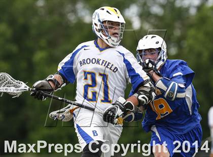 Thumbnail 2 in Bacon Academy vs. Brookfield (CIAC Class S 1st Round) photogallery.