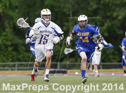 Thumbnail 3 in Bacon Academy vs. Brookfield (CIAC Class S 1st Round) photogallery.
