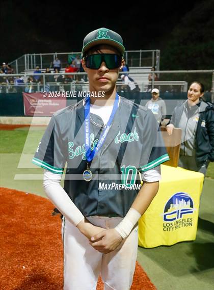 Thumbnail 2 in Monroe vs Eagle Rock (CIF LACS D2 Final) photogallery.