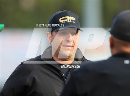 Thumbnail 3 in Monroe vs Eagle Rock (CIF LACS D2 Final) photogallery.