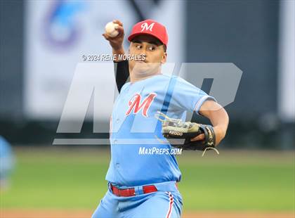 Thumbnail 3 in Monroe vs Eagle Rock (CIF LACS D2 Final) photogallery.