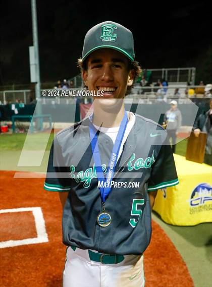 Thumbnail 1 in Monroe vs Eagle Rock (CIF LACS D2 Final) photogallery.