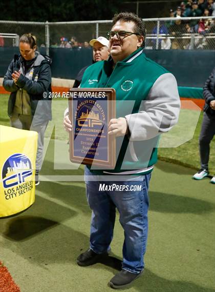 Thumbnail 3 in Monroe vs Eagle Rock (CIF LACS D2 Final) photogallery.