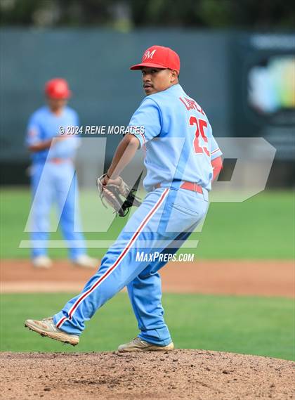 Thumbnail 3 in Monroe vs Eagle Rock (CIF LACS D2 Final) photogallery.