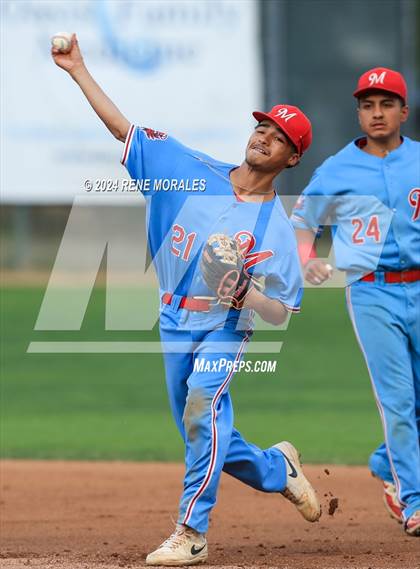 Thumbnail 3 in Monroe vs Eagle Rock (CIF LACS D2 Final) photogallery.