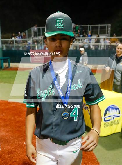 Thumbnail 3 in Monroe vs Eagle Rock (CIF LACS D2 Final) photogallery.