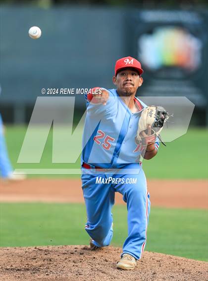 Thumbnail 2 in Monroe vs Eagle Rock (CIF LACS D2 Final) photogallery.