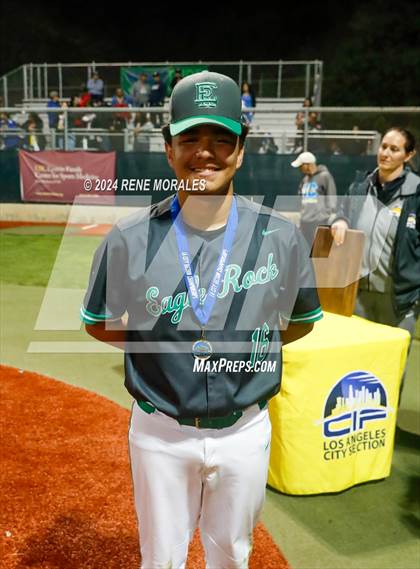 Thumbnail 1 in Monroe vs Eagle Rock (CIF LACS D2 Final) photogallery.