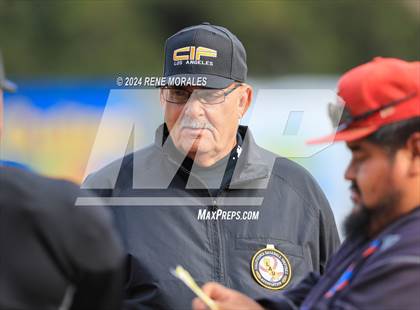 Thumbnail 2 in Monroe vs Eagle Rock (CIF LACS D2 Final) photogallery.