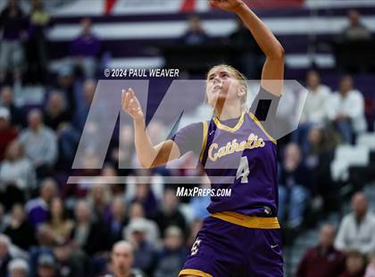 Thumbnail 2 in Loyalsock Township vs. Lancaster Catholic (PIAA 3A Semifinal) photogallery.