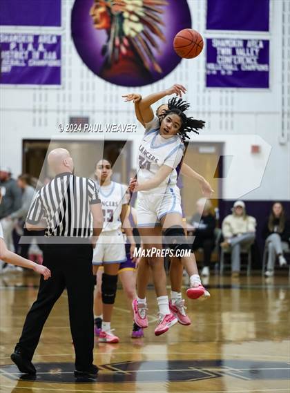 Thumbnail 1 in Loyalsock Township vs. Lancaster Catholic (PIAA 3A Semifinal) photogallery.