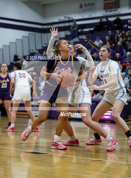 Thumbnail 2 in Loyalsock Township vs. Lancaster Catholic (PIAA 3A Semifinal) photogallery.