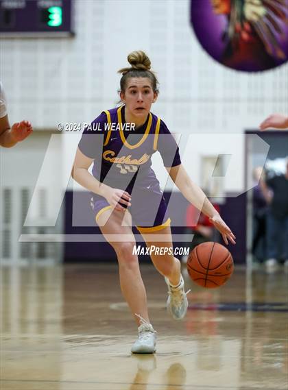 Thumbnail 2 in Loyalsock Township vs. Lancaster Catholic (PIAA 3A Semifinal) photogallery.