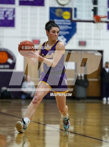 Thumbnail 1 in Loyalsock Township vs. Lancaster Catholic (PIAA 3A Semifinal) photogallery.