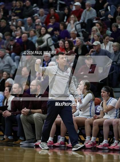 Thumbnail 2 in Loyalsock Township vs. Lancaster Catholic (PIAA 3A Semifinal) photogallery.