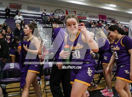 Thumbnail 3 in Loyalsock Township vs. Lancaster Catholic (PIAA 3A Semifinal) photogallery.