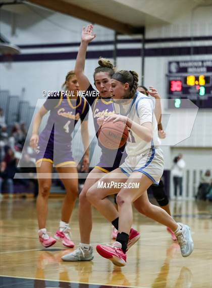 Thumbnail 3 in Loyalsock Township vs. Lancaster Catholic (PIAA 3A Semifinal) photogallery.