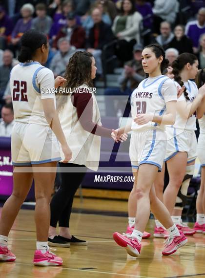 Thumbnail 3 in Loyalsock Township vs. Lancaster Catholic (PIAA 3A Semifinal) photogallery.