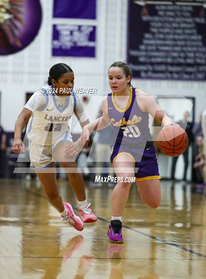 Thumbnail 2 in Loyalsock Township vs. Lancaster Catholic (PIAA 3A Semifinal) photogallery.