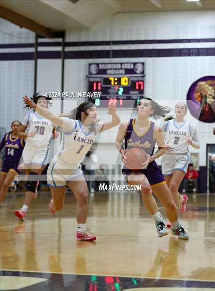 Thumbnail 2 in Loyalsock Township vs. Lancaster Catholic (PIAA 3A Semifinal) photogallery.