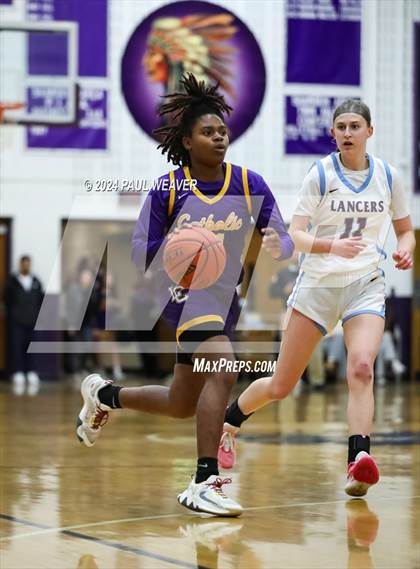 Thumbnail 1 in Loyalsock Township vs. Lancaster Catholic (PIAA 3A Semifinal) photogallery.
