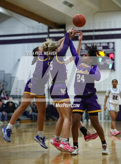 Thumbnail 2 in Loyalsock Township vs. Lancaster Catholic (PIAA 3A Semifinal) photogallery.