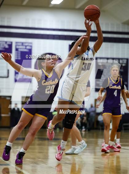 Thumbnail 2 in Loyalsock Township vs. Lancaster Catholic (PIAA 3A Semifinal) photogallery.