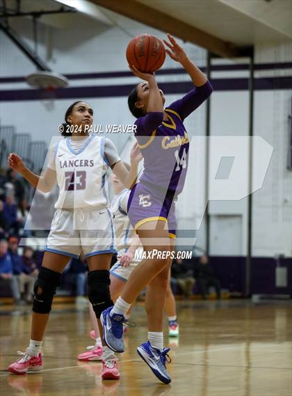 Thumbnail 3 in Loyalsock Township vs. Lancaster Catholic (PIAA 3A Semifinal) photogallery.