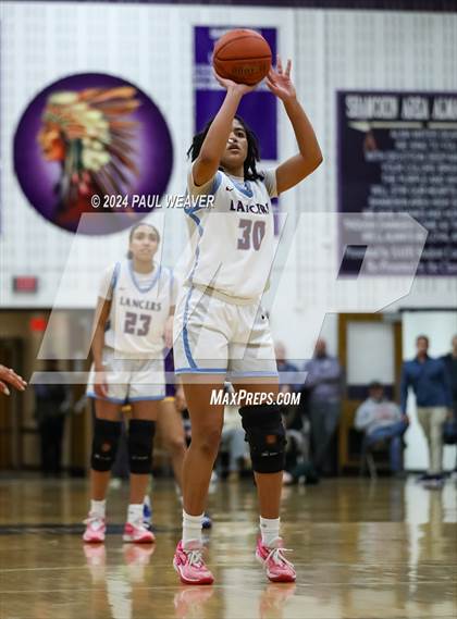 Thumbnail 2 in Loyalsock Township vs. Lancaster Catholic (PIAA 3A Semifinal) photogallery.