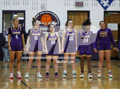 Thumbnail 3 in Loyalsock Township vs. Lancaster Catholic (PIAA 3A Semifinal) photogallery.