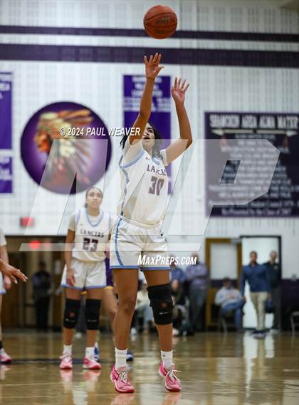 Thumbnail 3 in Loyalsock Township vs. Lancaster Catholic (PIAA 3A Semifinal) photogallery.