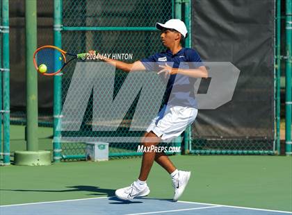 Thumbnail 1 in Centennial vs Liberal Arts & Science Academy (UIL 5A Tennis Semifinals) photogallery.