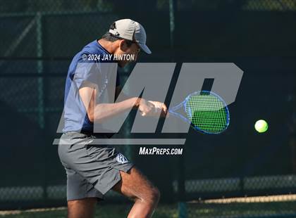 Thumbnail 2 in Centennial vs Liberal Arts & Science Academy (UIL 5A Tennis Semifinals) photogallery.