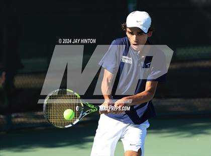 Thumbnail 3 in Centennial vs Liberal Arts & Science Academy (UIL 5A Tennis Semifinals) photogallery.