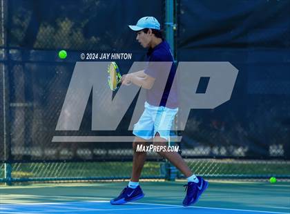 Thumbnail 2 in Centennial vs Liberal Arts & Science Academy (UIL 5A Tennis Semifinals) photogallery.